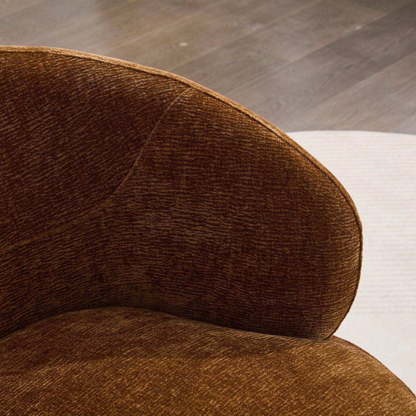 Loungesessel Max drehbar - Bronze-Loungesessel-le canapé-le canapé