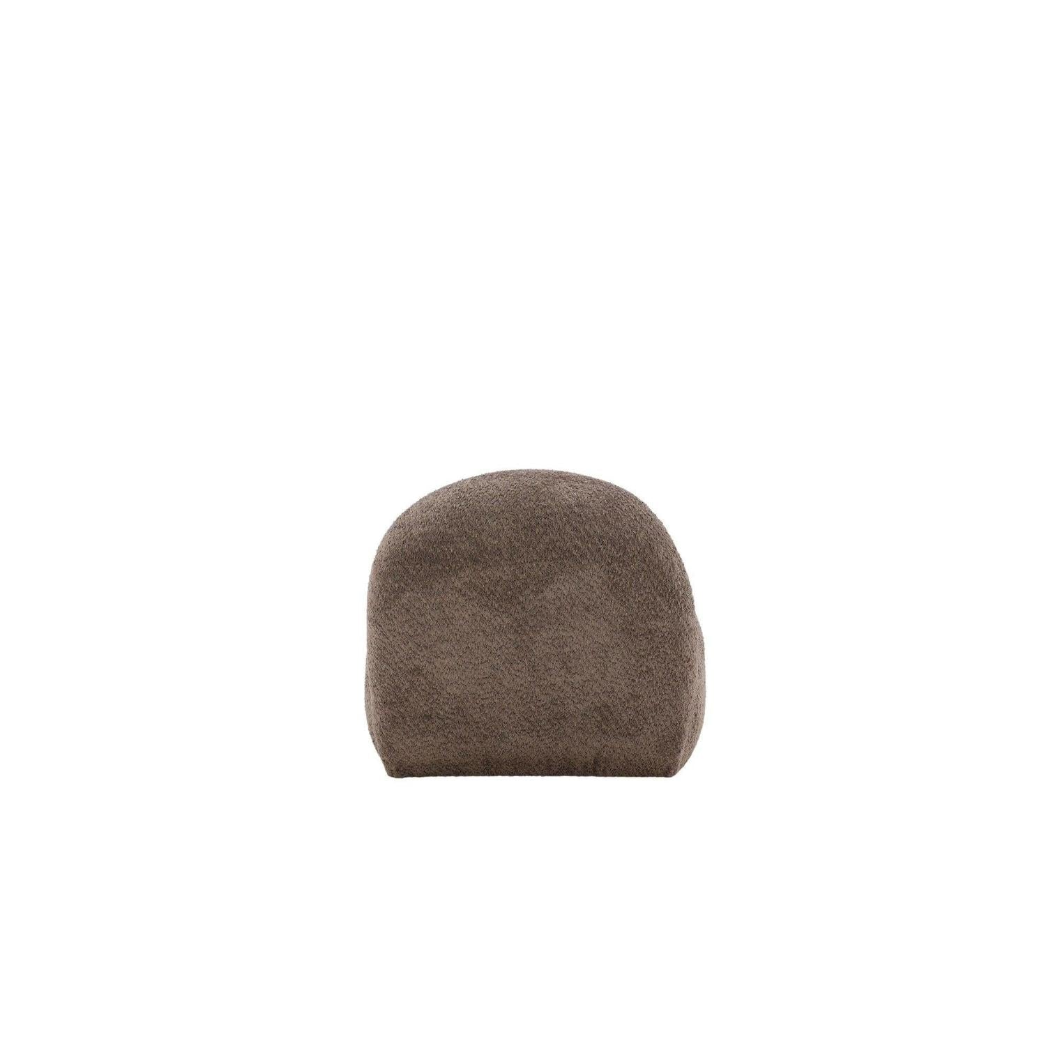 Loungesessel Omaha aus Teddy Bouclé - Braun-Loungesessel-Venture Home-le canapé