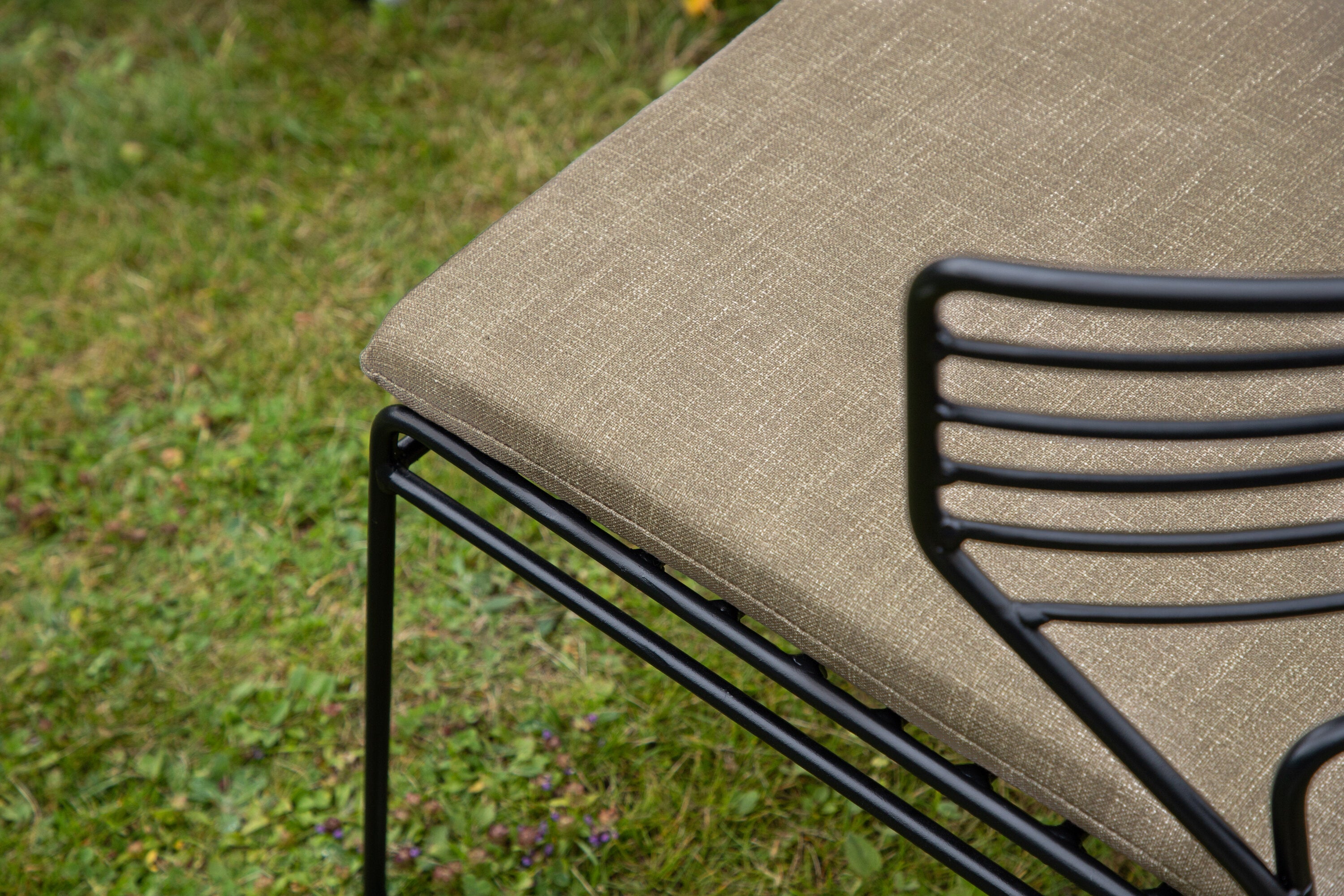 Loungeset Milano aus Metall - Schwarz-Loungesets-Venture Home-le canapé