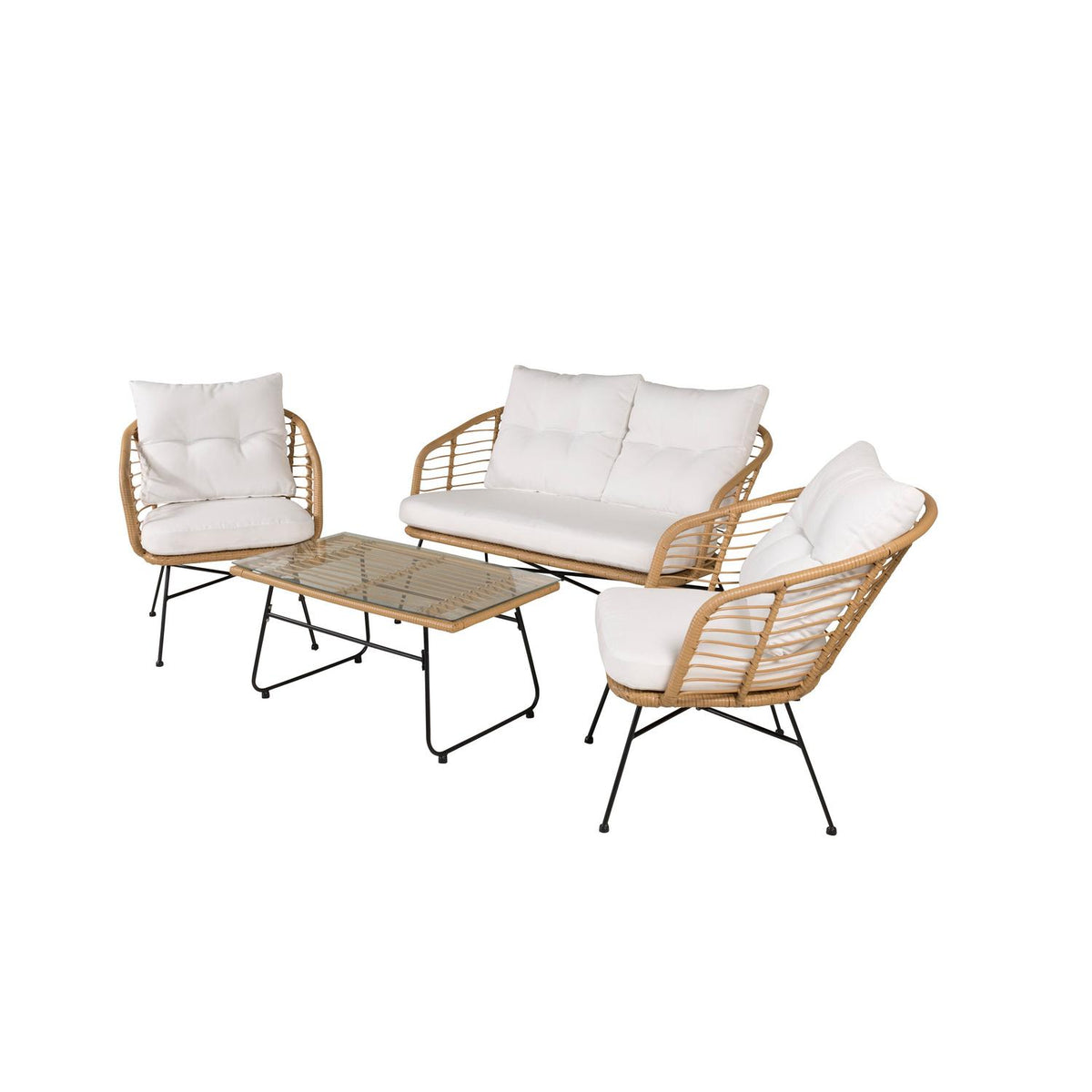 Loungeset Viga aus Metall-Loungesets-Venture Home-le canapé