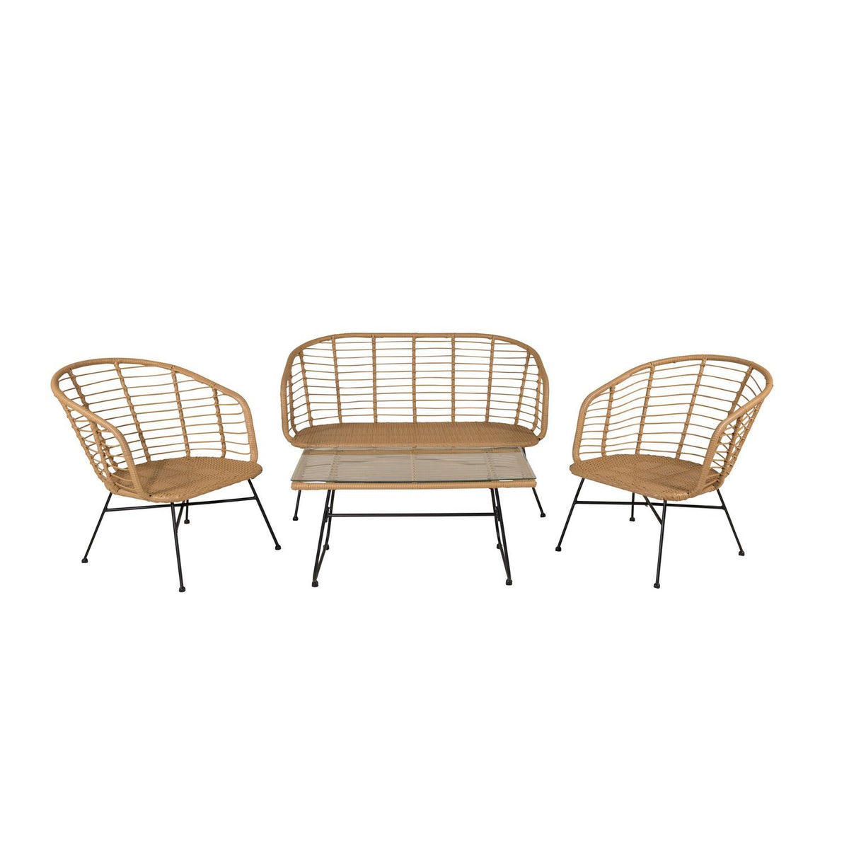 Loungeset Viga aus Metall-Loungesets-Venture Home-le canapé