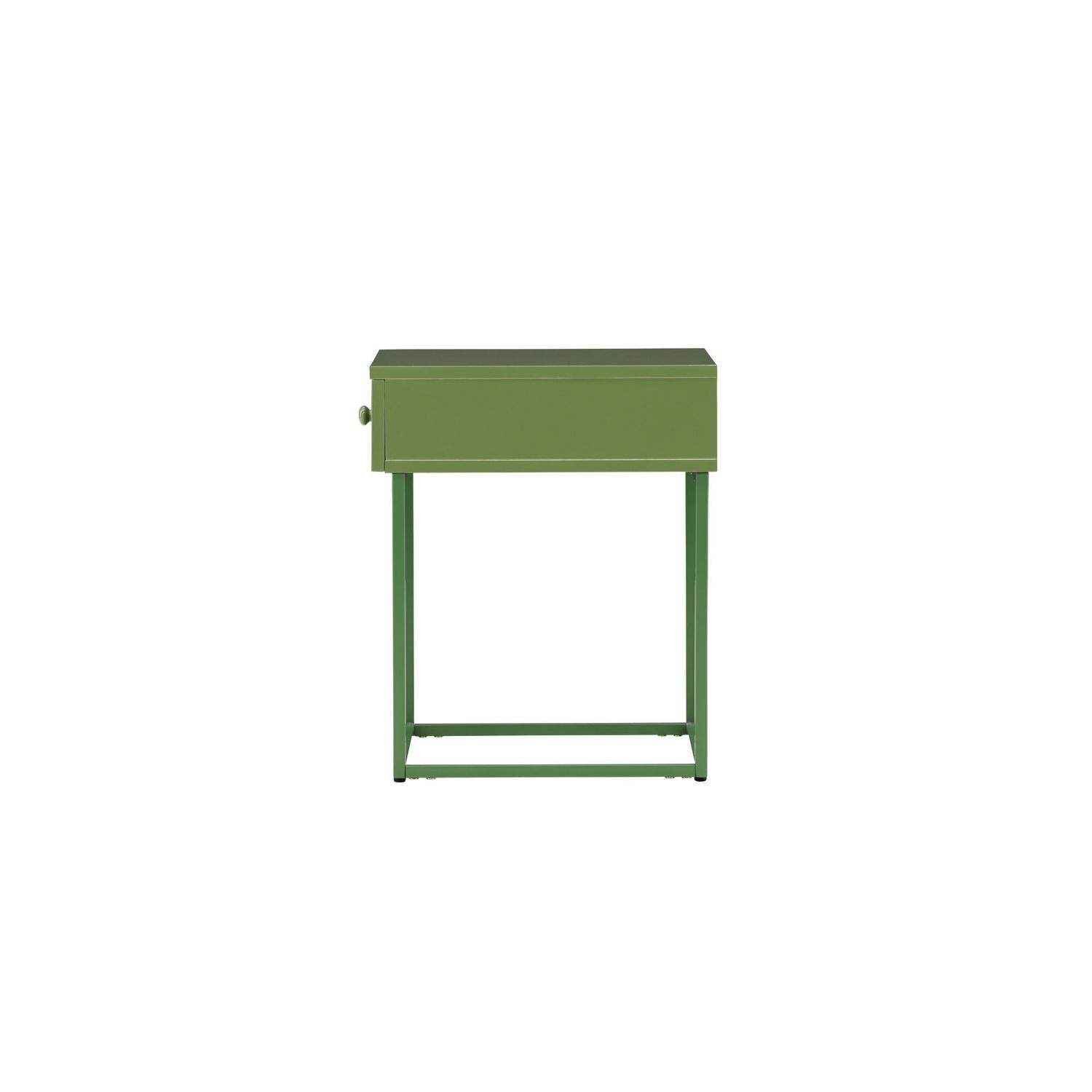 Nachttisch Bakal aus Metall - Grün-Nachttische-Venture Home-le canapé
