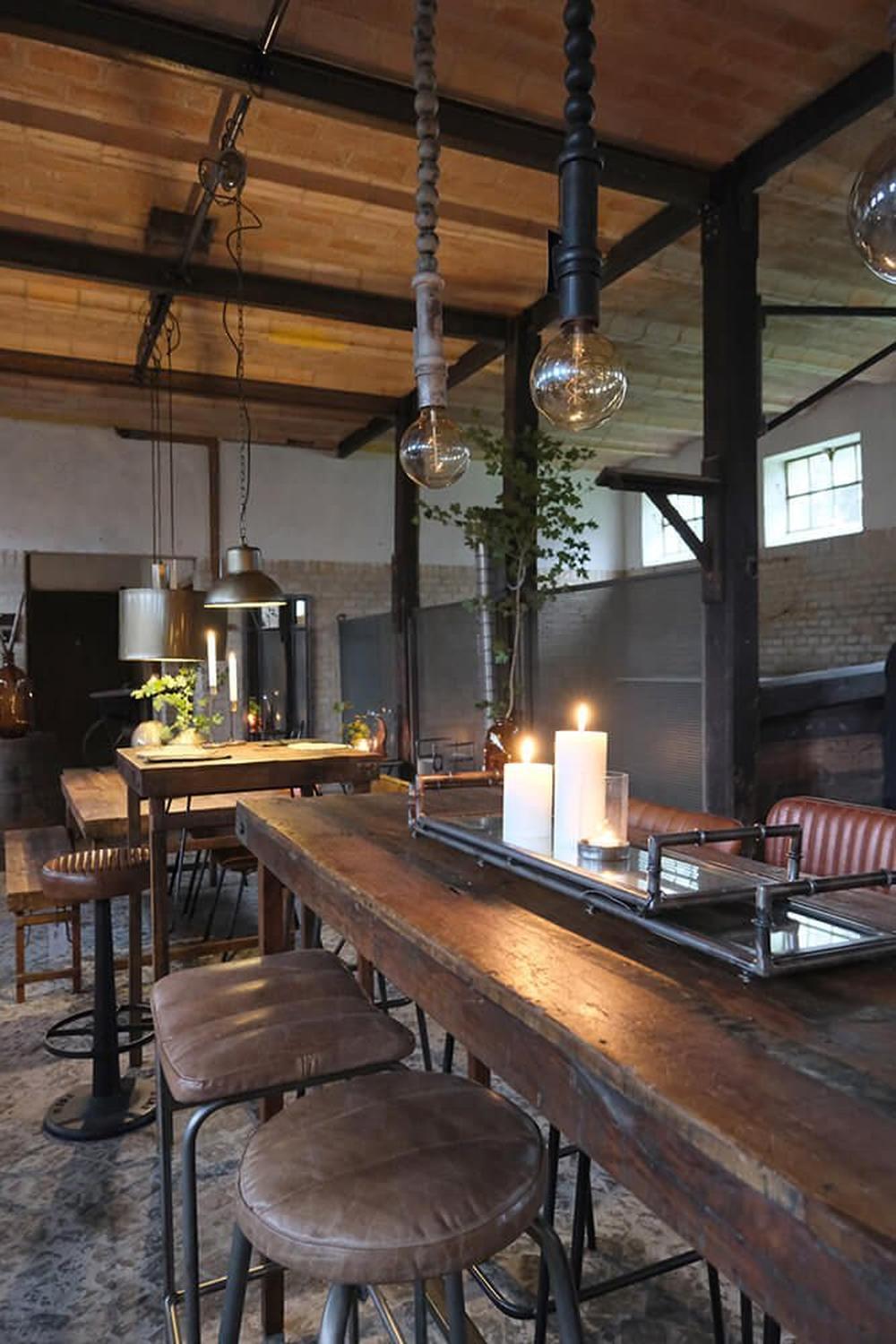 Pendelleuchte Bruce aus Holzkugeln - Antikgrau-Pendelleuchte-Trademark Living-le canapé