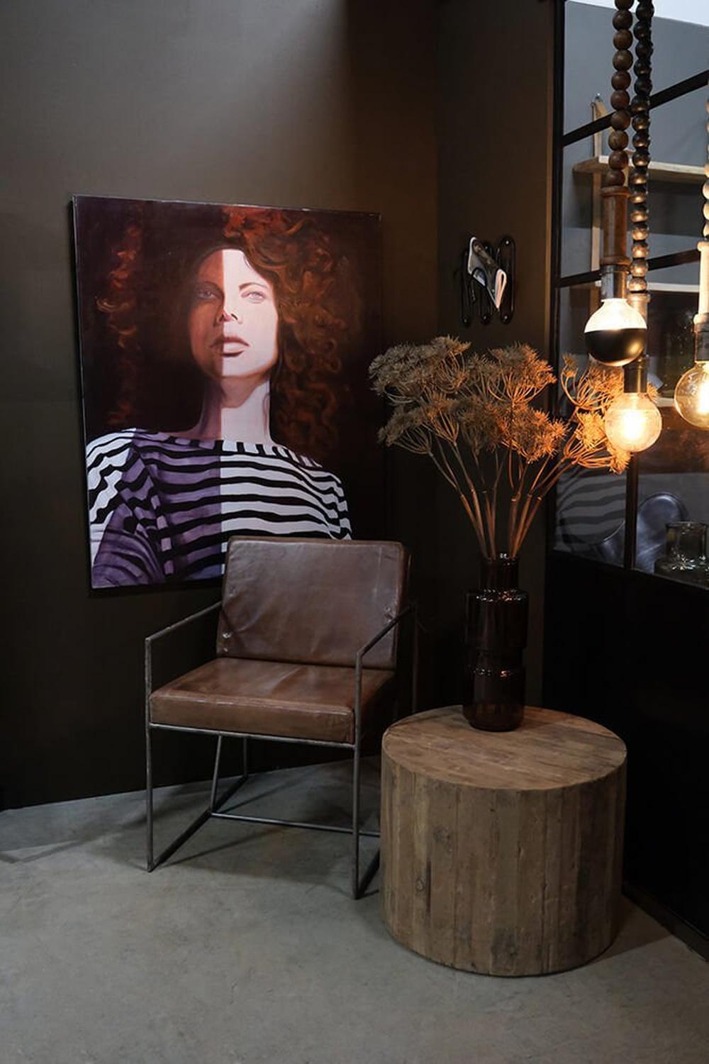 Pendelleuchte Bruce aus Holzkugeln - Natur-Pendelleuchte-Trademark Living-le canapé