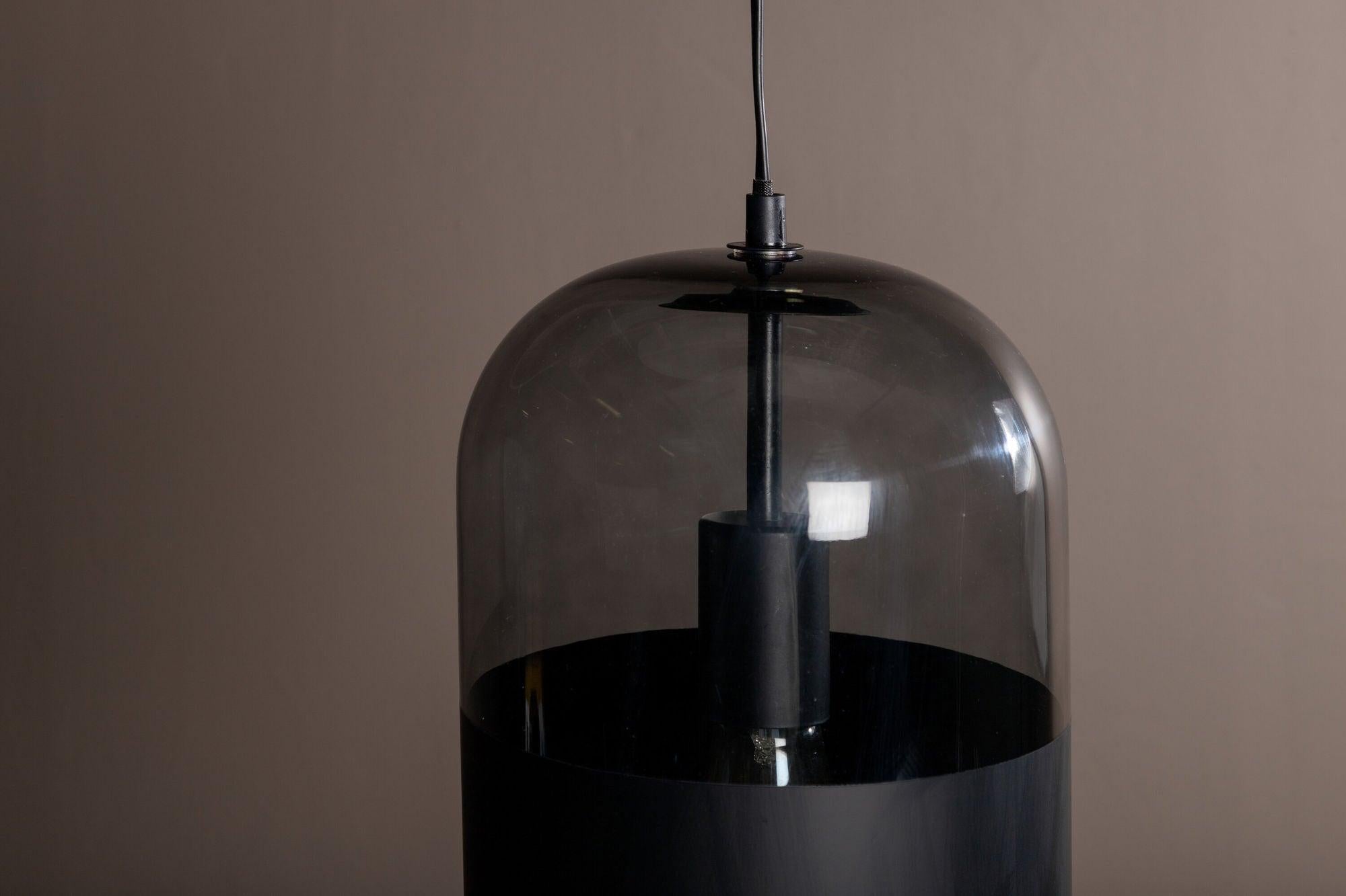 Pendelleuchte Dropp - Schwarz Rauchglas-Pendelleuchten-Venture Home-le canapé