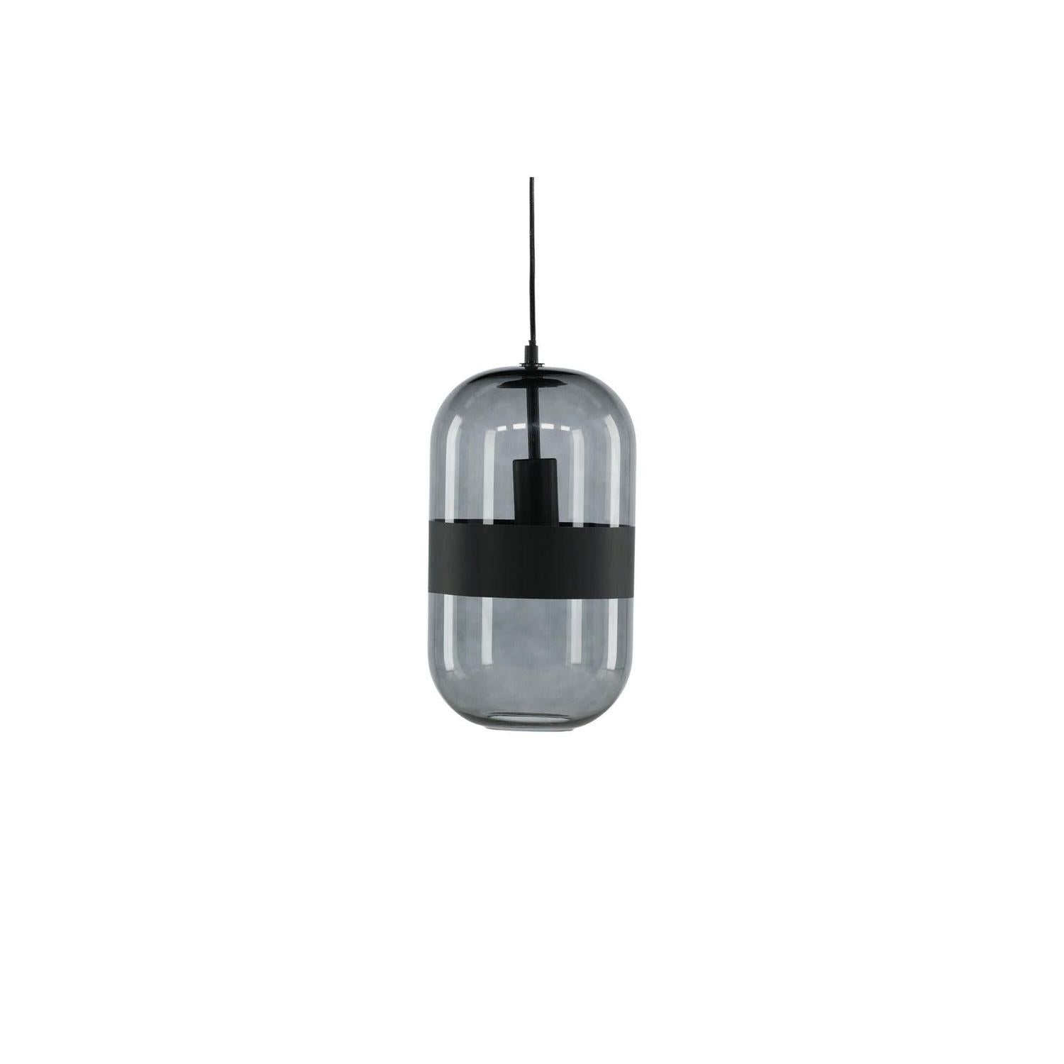 Pendelleuchte Dropp - Schwarz Rauchglas-Pendelleuchten-Venture Home-le canapé
