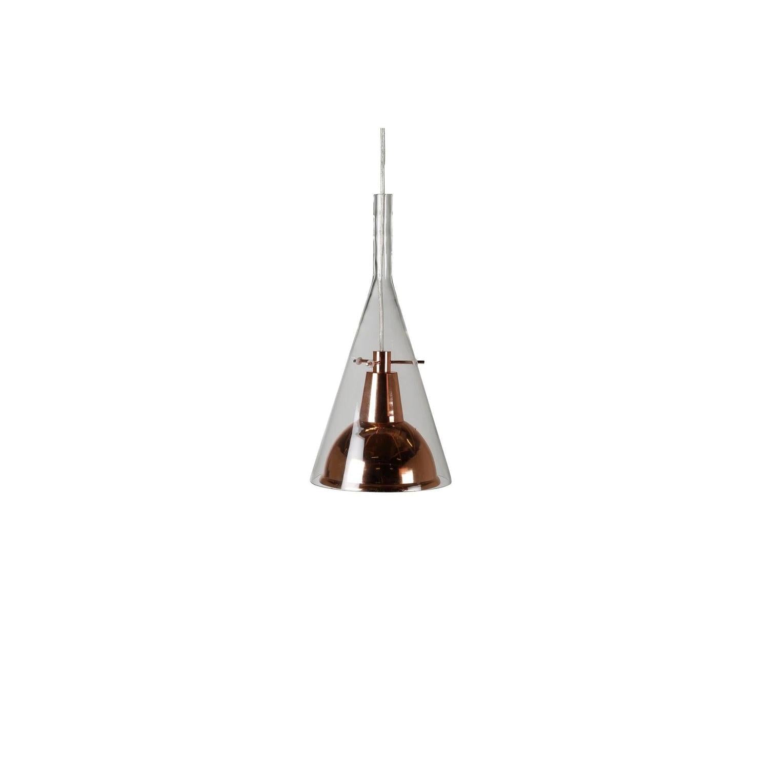 Pendelleuchte Sirius - Kupfer & Glas-Pendelleuchte-Venture Home-le canapé