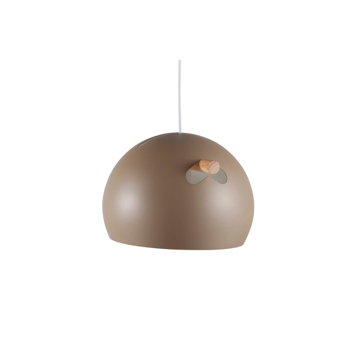 Pendelleuchte Tubbie aus Metall - Beige-Pendelleuchten-Venture Home-le canapé