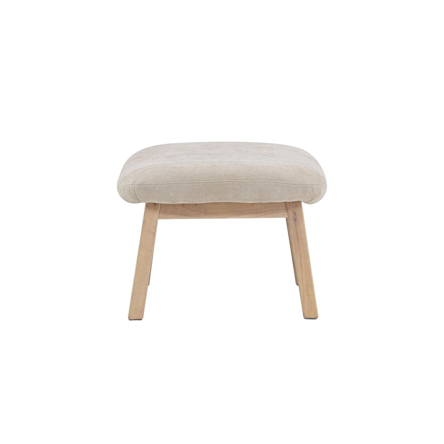 Polsterhocker Rile - Beige-Polsterhocker-Venture Home-le canapé