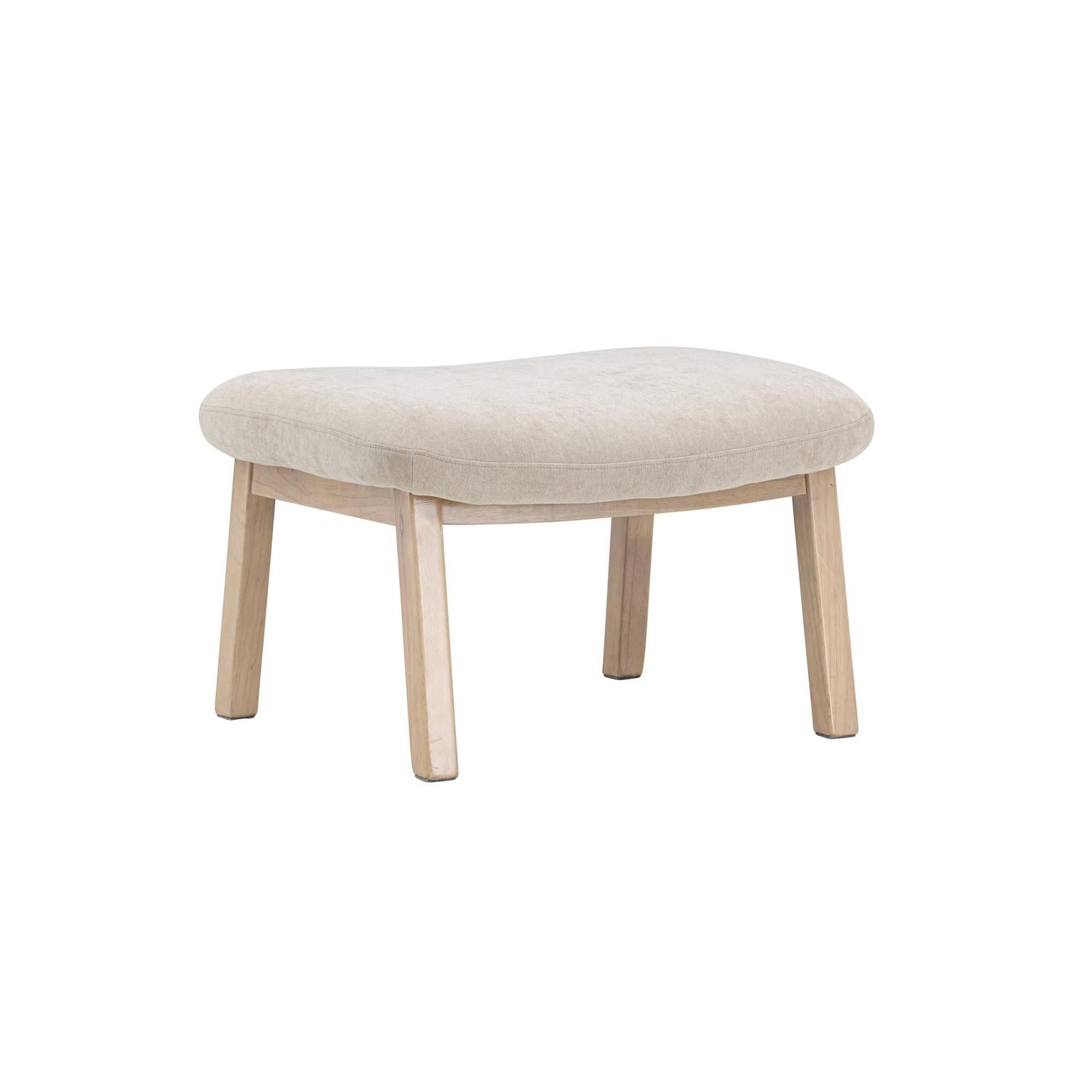 Polsterhocker Rile - Beige-Polsterhocker-Venture Home-le canapé