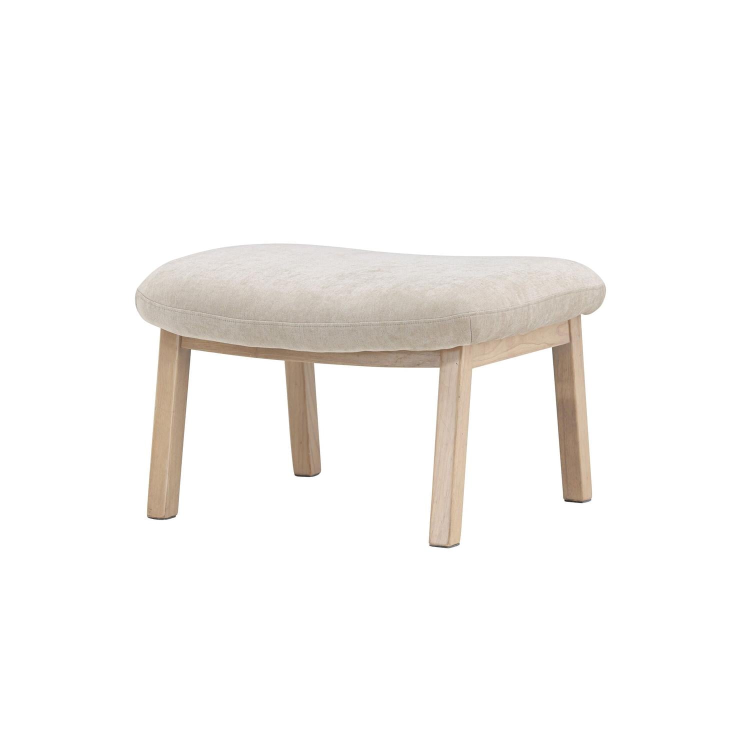 Polsterhocker Rile - Beige-Polsterhocker-Venture Home-le canapé