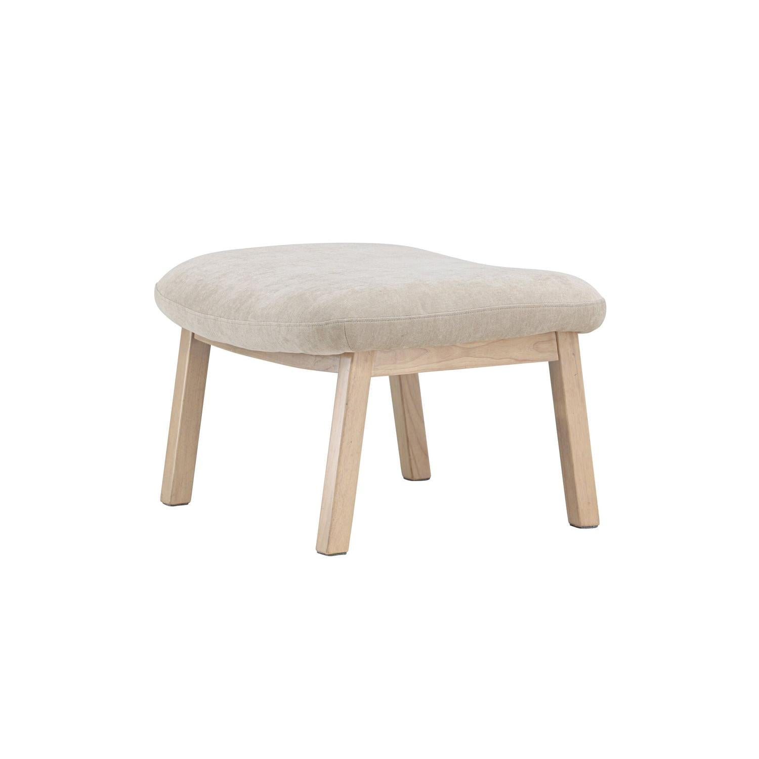 Polsterhocker Rile - Beige-Polsterhocker-Venture Home-le canapé