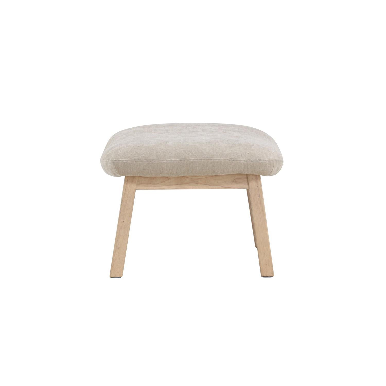 Polsterhocker Rile - Beige-Polsterhocker-Venture Home-le canapé