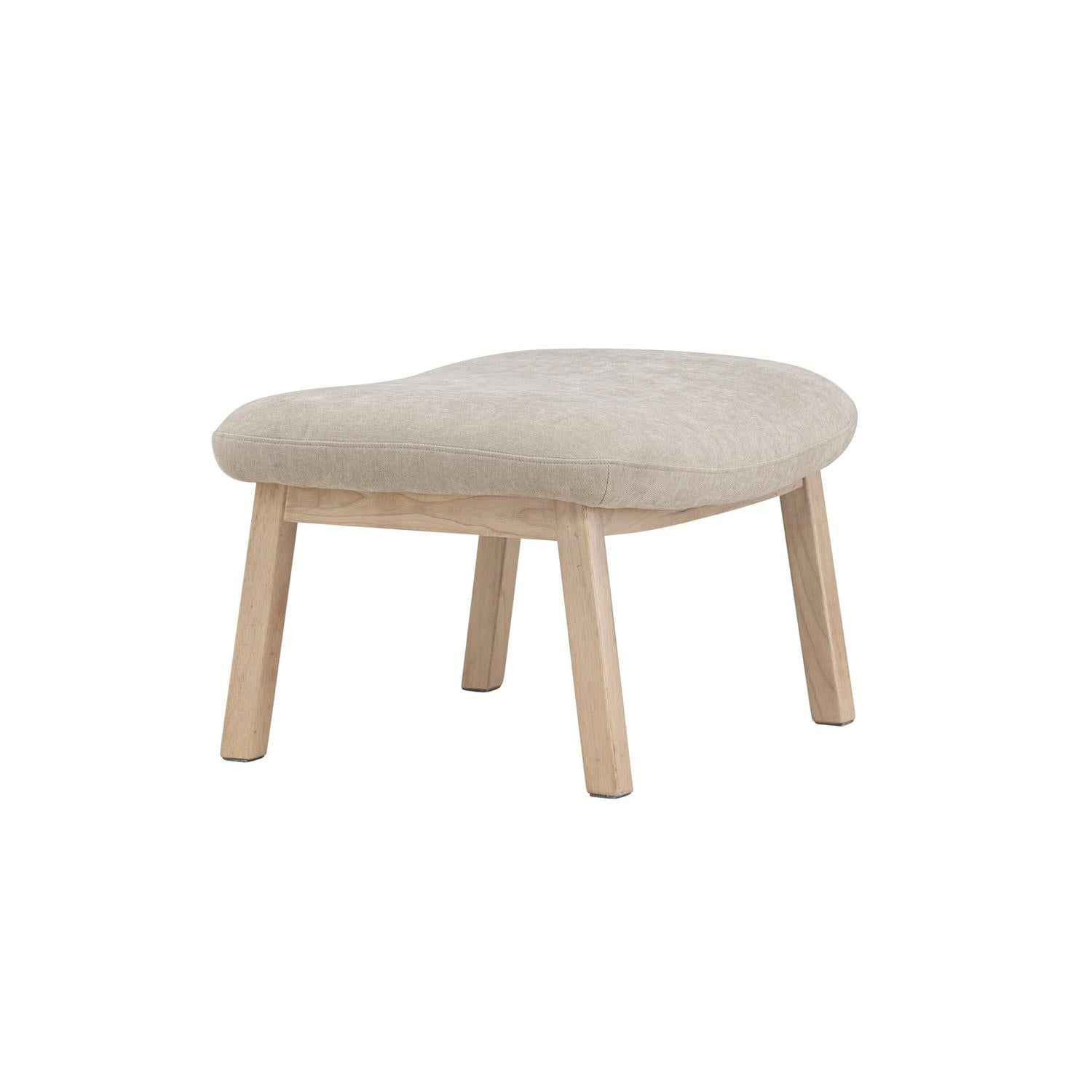 Polsterhocker Rile - Beige-Polsterhocker-Venture Home-le canapé