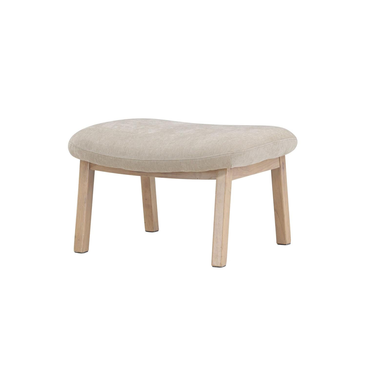 Polsterhocker Rile - Beige-Polsterhocker-Venture Home-le canapé