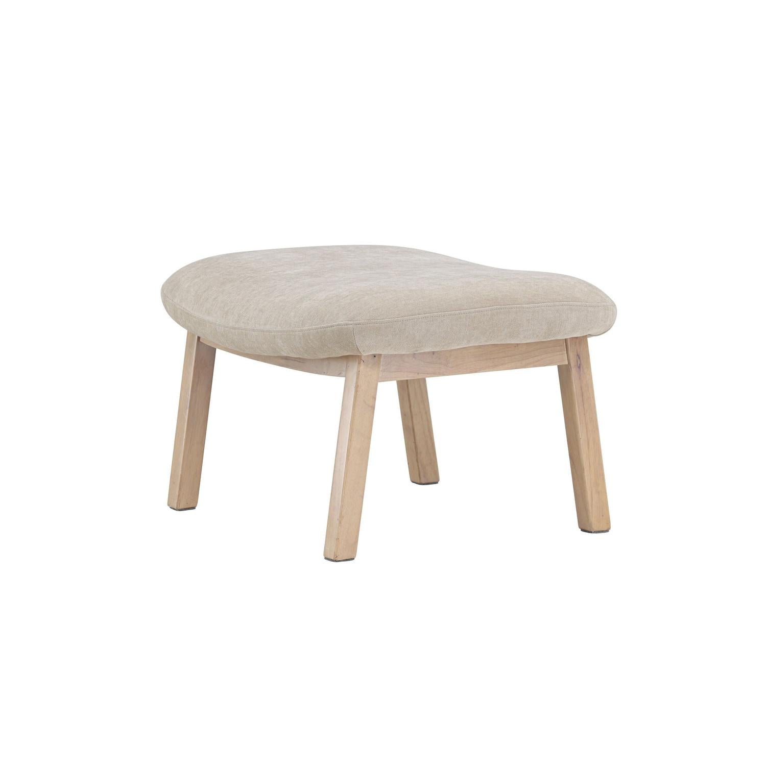 Polsterhocker Rile - Beige-Polsterhocker-Venture Home-le canapé