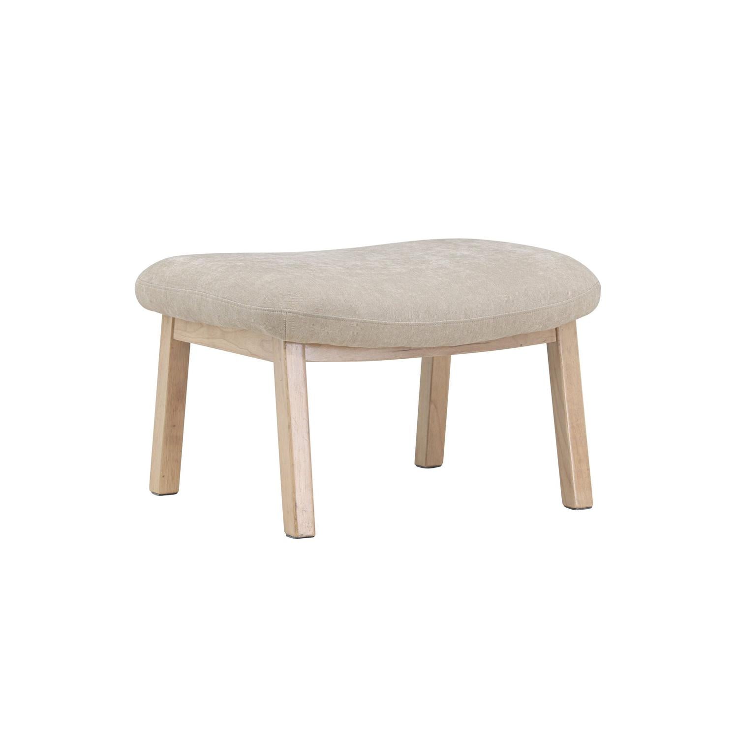 Polsterhocker Rile - Beige-Polsterhocker-Venture Home-le canapé