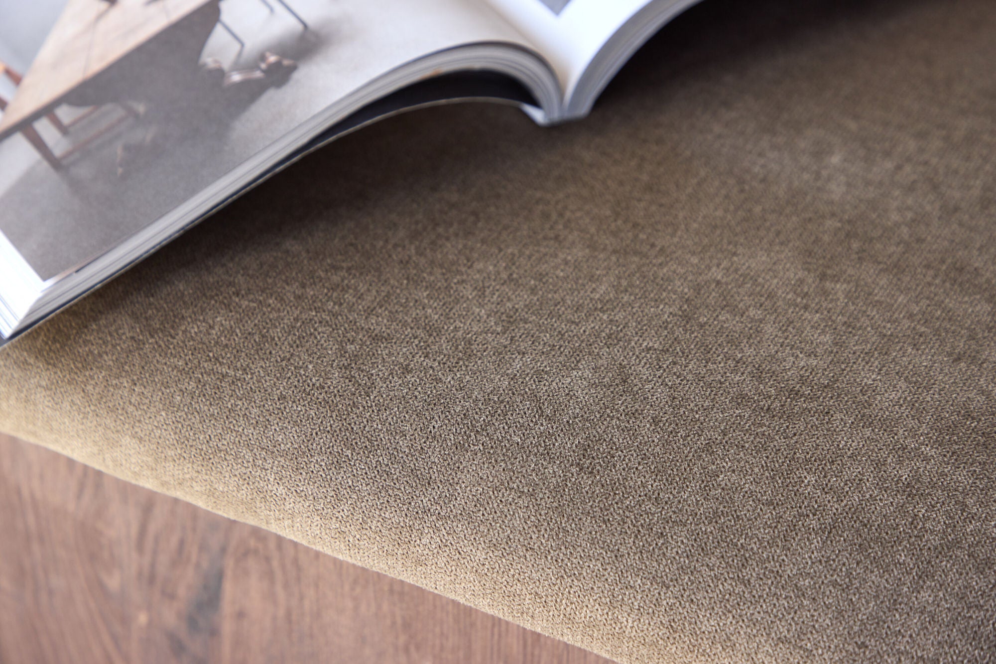 Polsterhocker Todd - Mokka-Polsterhocker-Venture Home-le canapé