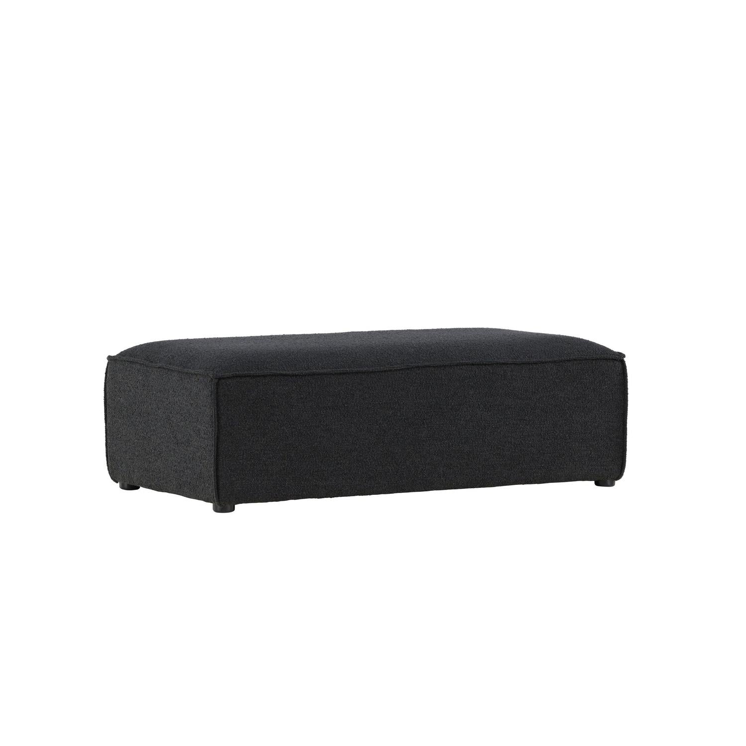 Pouf Gillholmen aus Teddy Bouclé - Schwarz-Pouf-Vind-le canapé