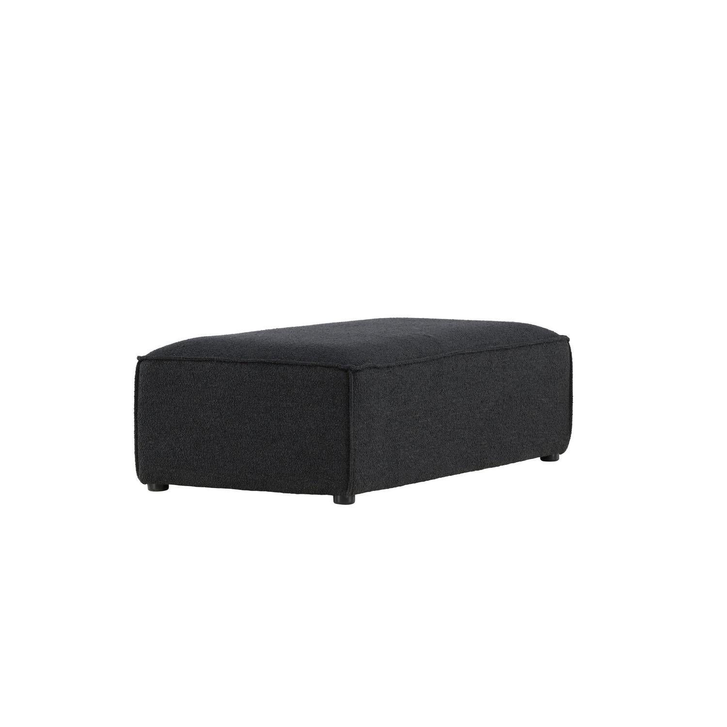Pouf Gillholmen aus Teddy Bouclé - Schwarz-Poufs-Vind-le canapé