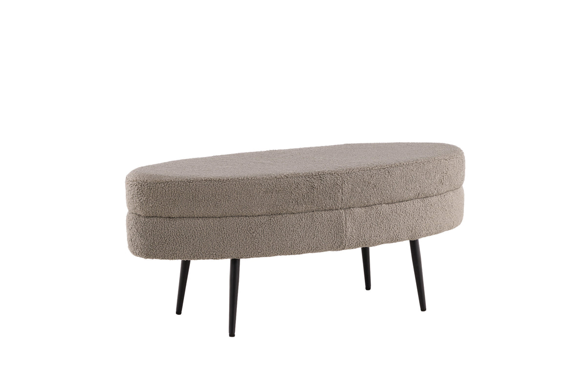 Pouf Otto - Beige-Poufs-Venture Home-le canapé