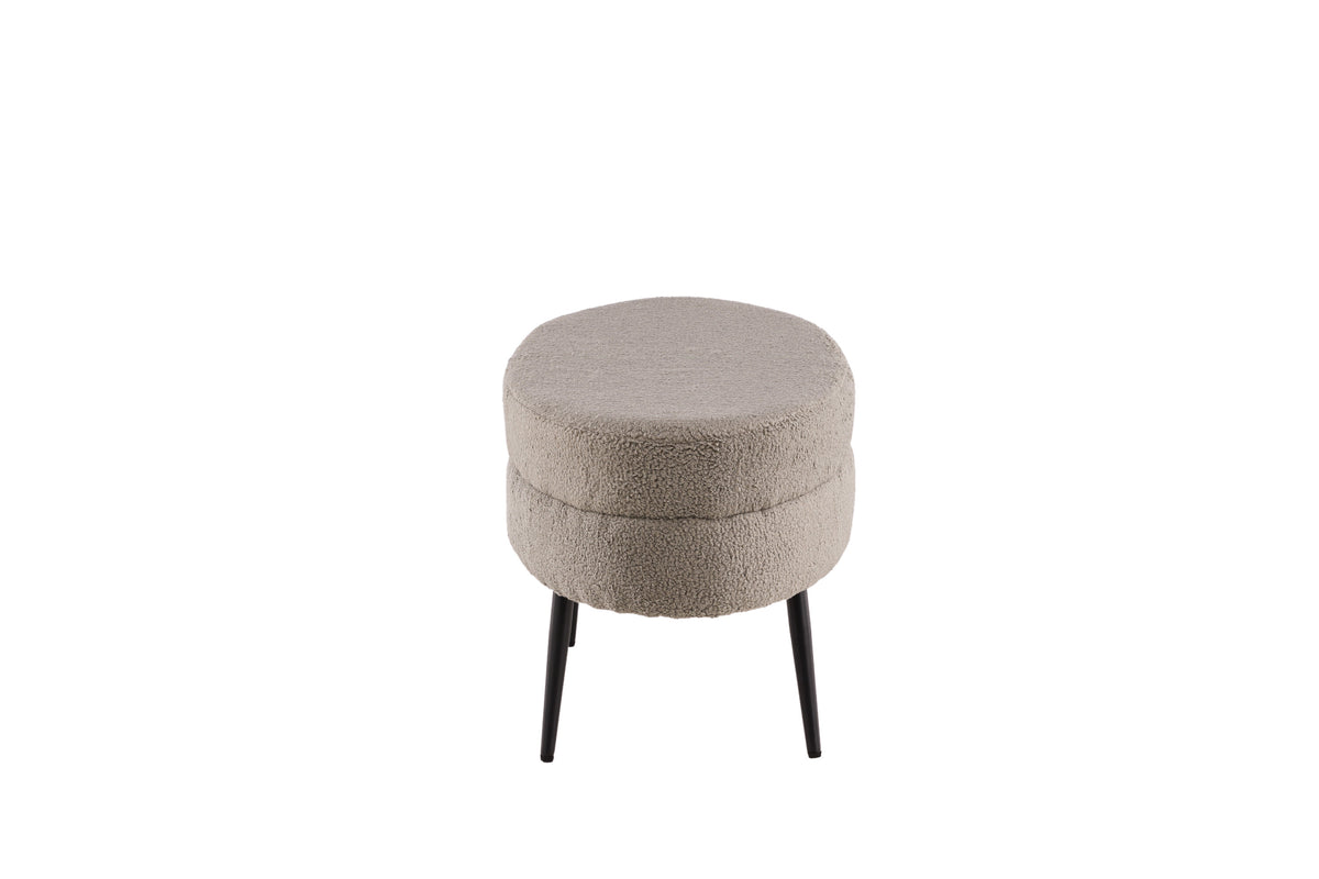 Pouf Otto - Beige-Poufs-Venture Home-le canapé