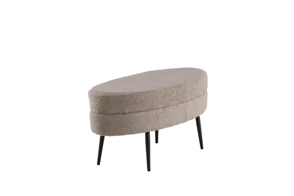 Pouf Otto - Beige-Poufs-Venture Home-le canapé