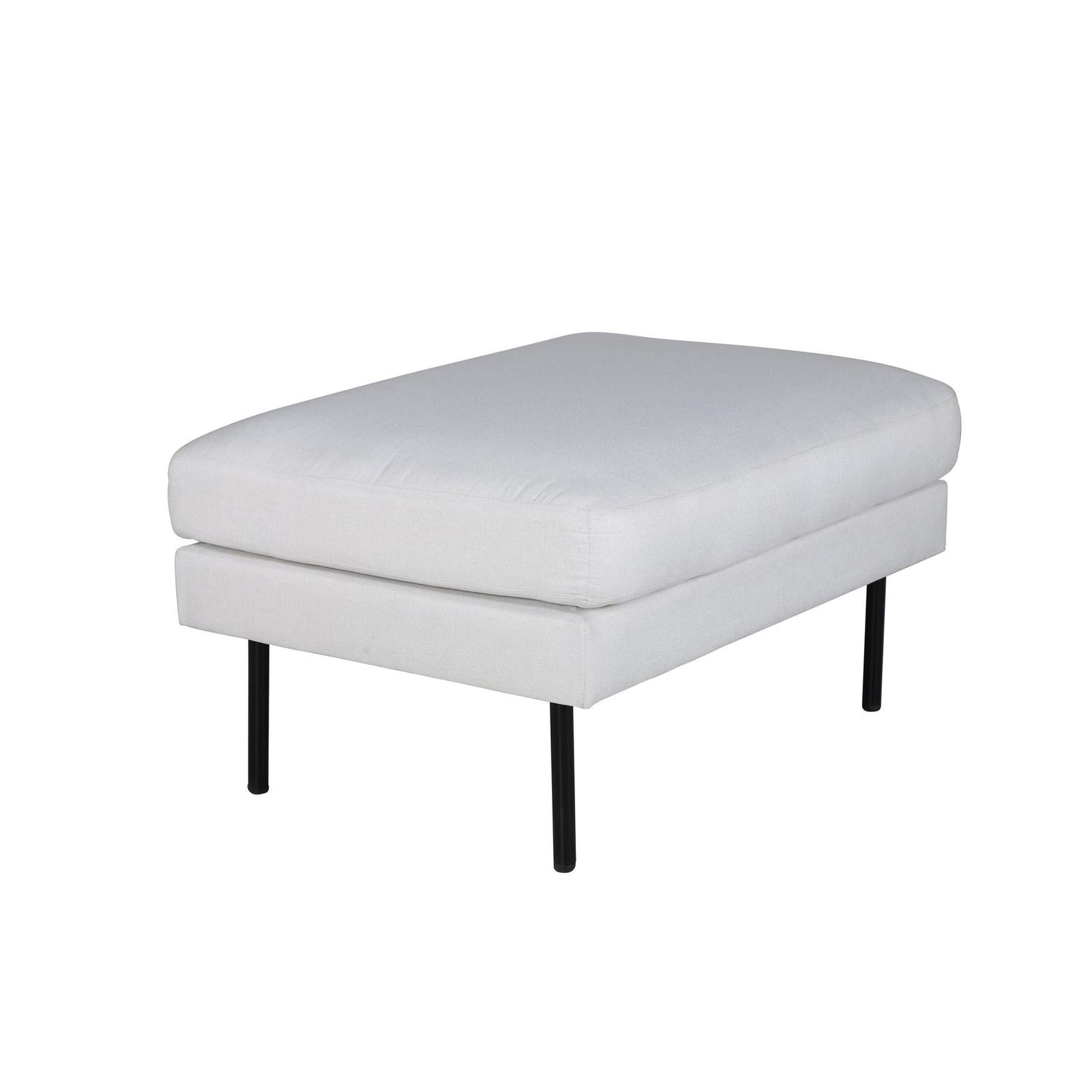 Pouf Zoom aus Stoff - Beige-Poufs-Venture Home-le canapé