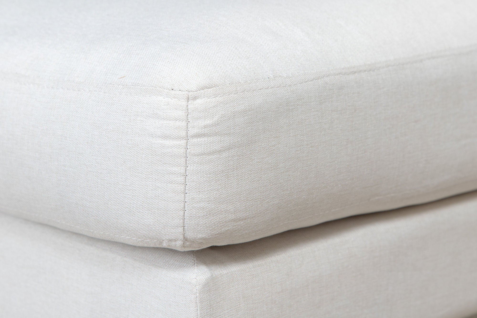 Pouf Zoom aus Stoff - Beige-Poufs-Venture Home-le canapé
