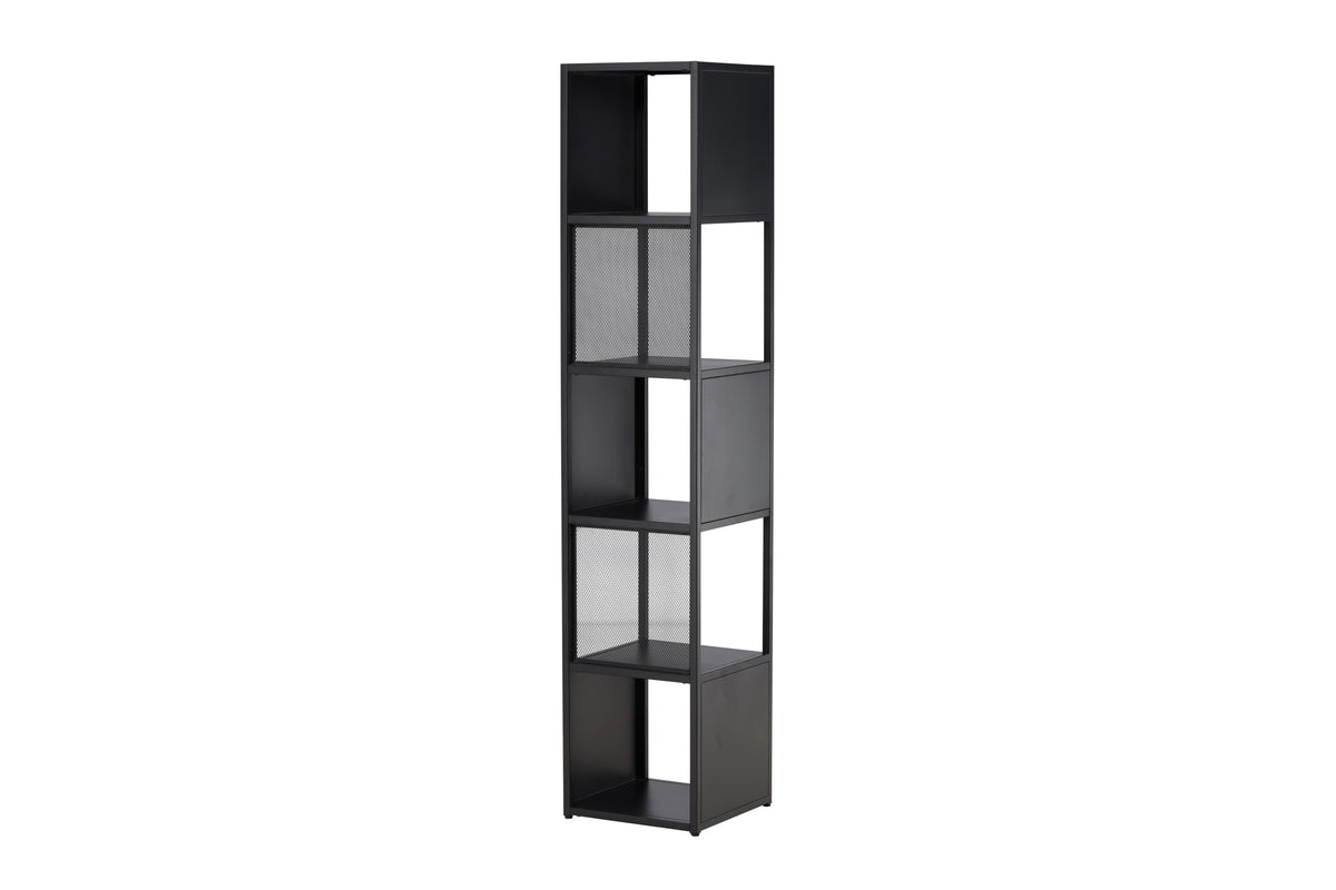Regal Buenos Aires 185cm aus Metall mit 5 Fächern - Schwarz-Venture Home-le canapé