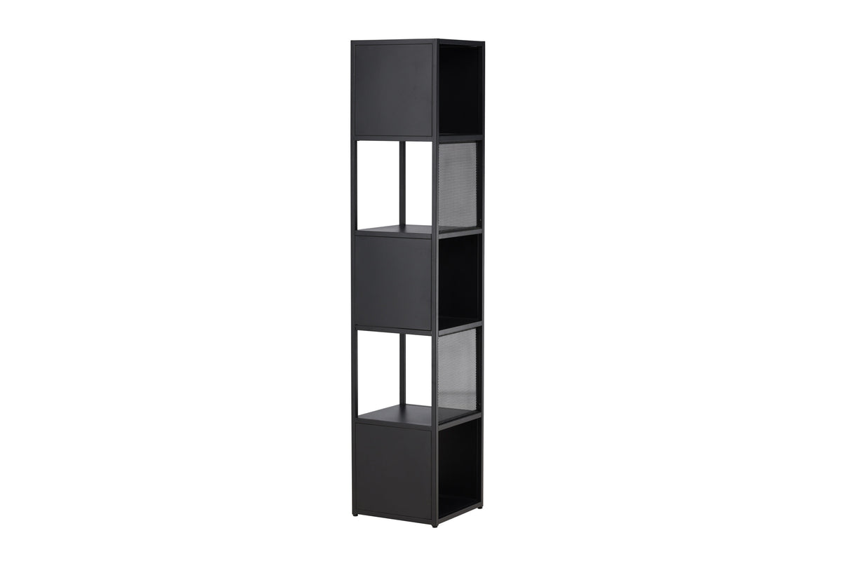 Regal Buenos Aires 185cm aus Metall mit 5 Fächern - Schwarz-Venture Home-le canapé