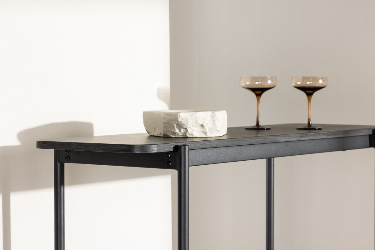 Regal Heim 120cm - Schwarz-Venture Home-le canapé