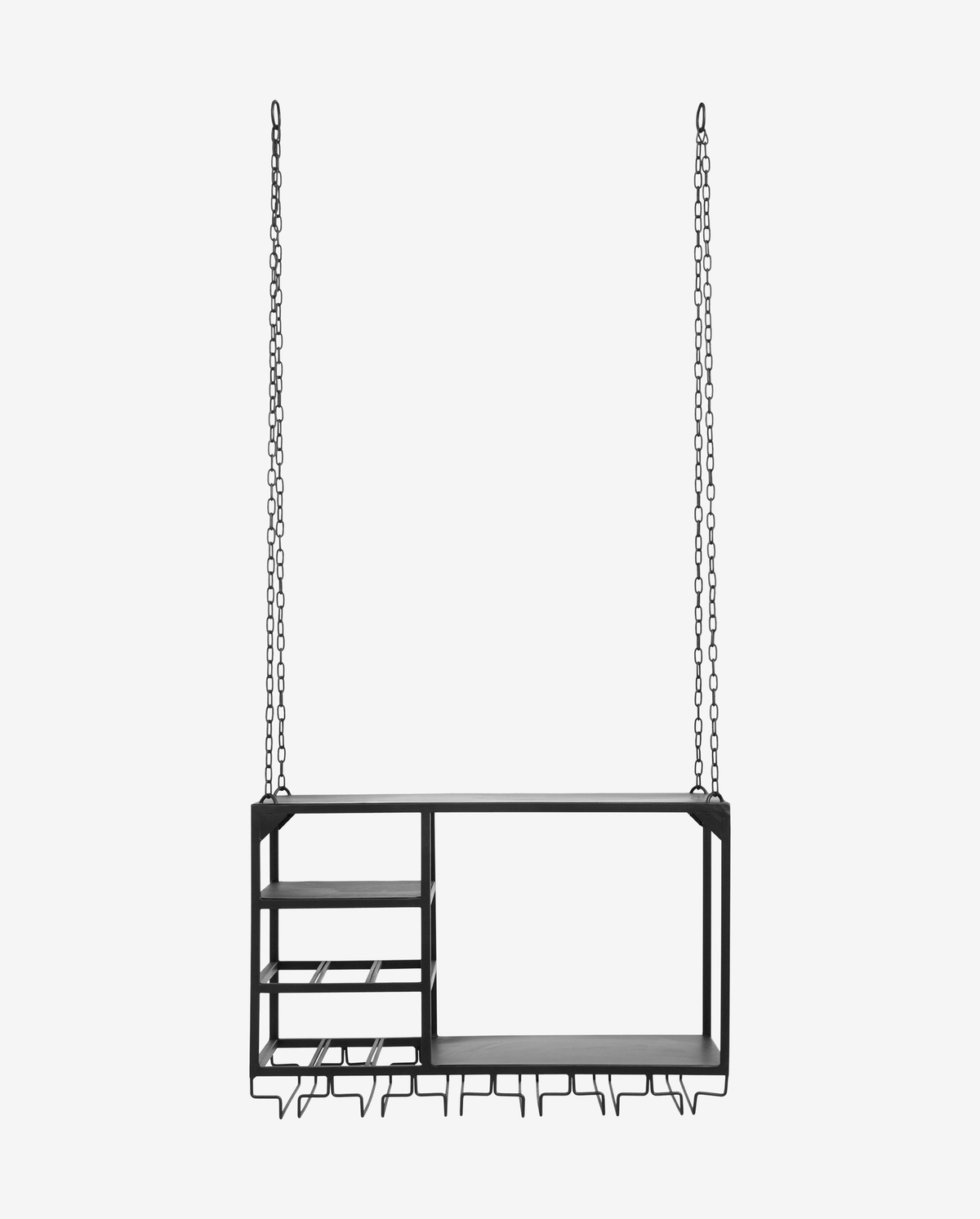 Regal Loft 37cm aus Metall - Schwarz-Nordal A/S-le canapé