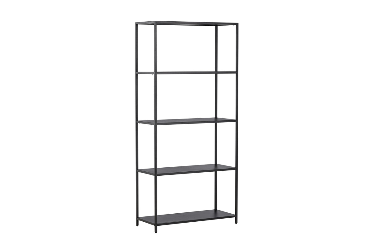 Regal Montevideo 150cm aus Metall - Schwarz-Venture Home-le canapé