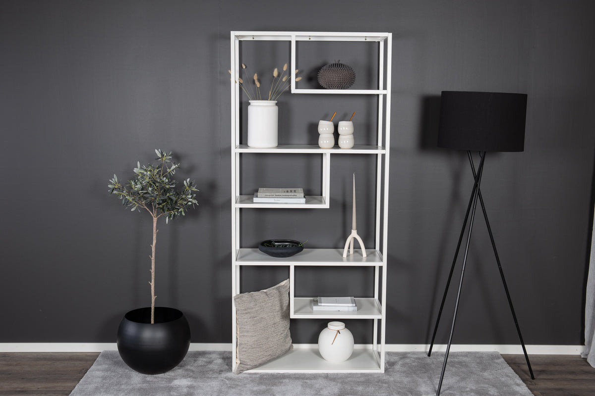 Regal Staal 190cm aus Metall - Weiß-Regale-Venture Home-le canapé