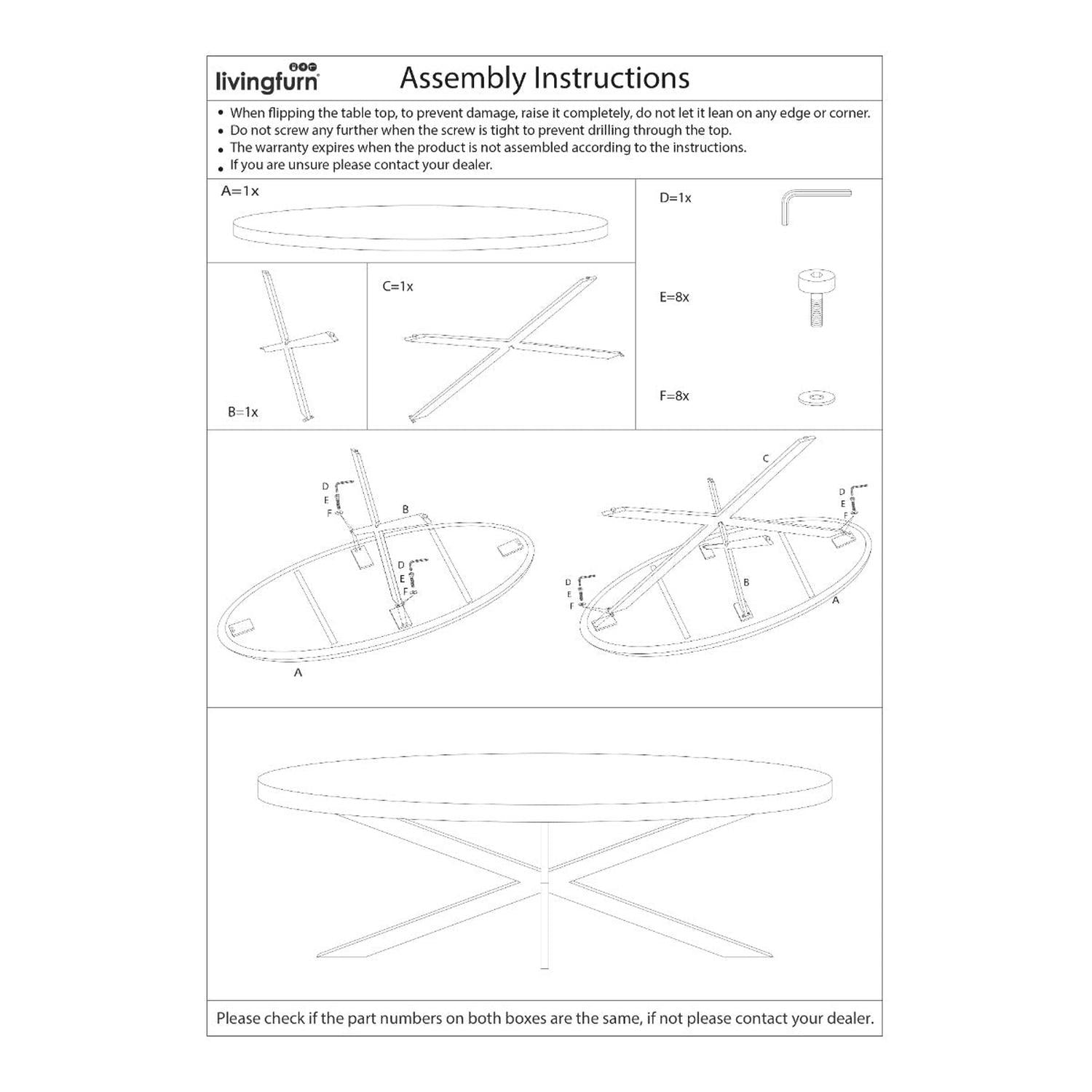 Rocky Oval 180 cm-Livingfurn-le canapé