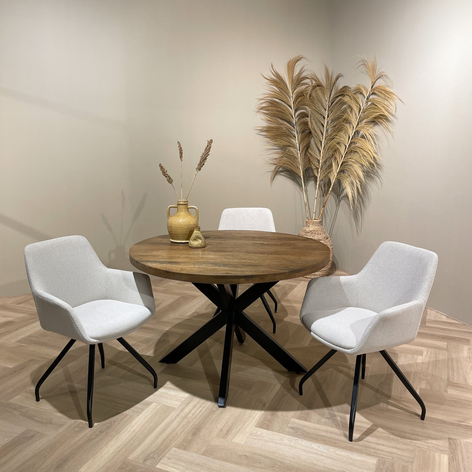 Rocky Rundspinne 120 cm-Livingfurn-le canapé