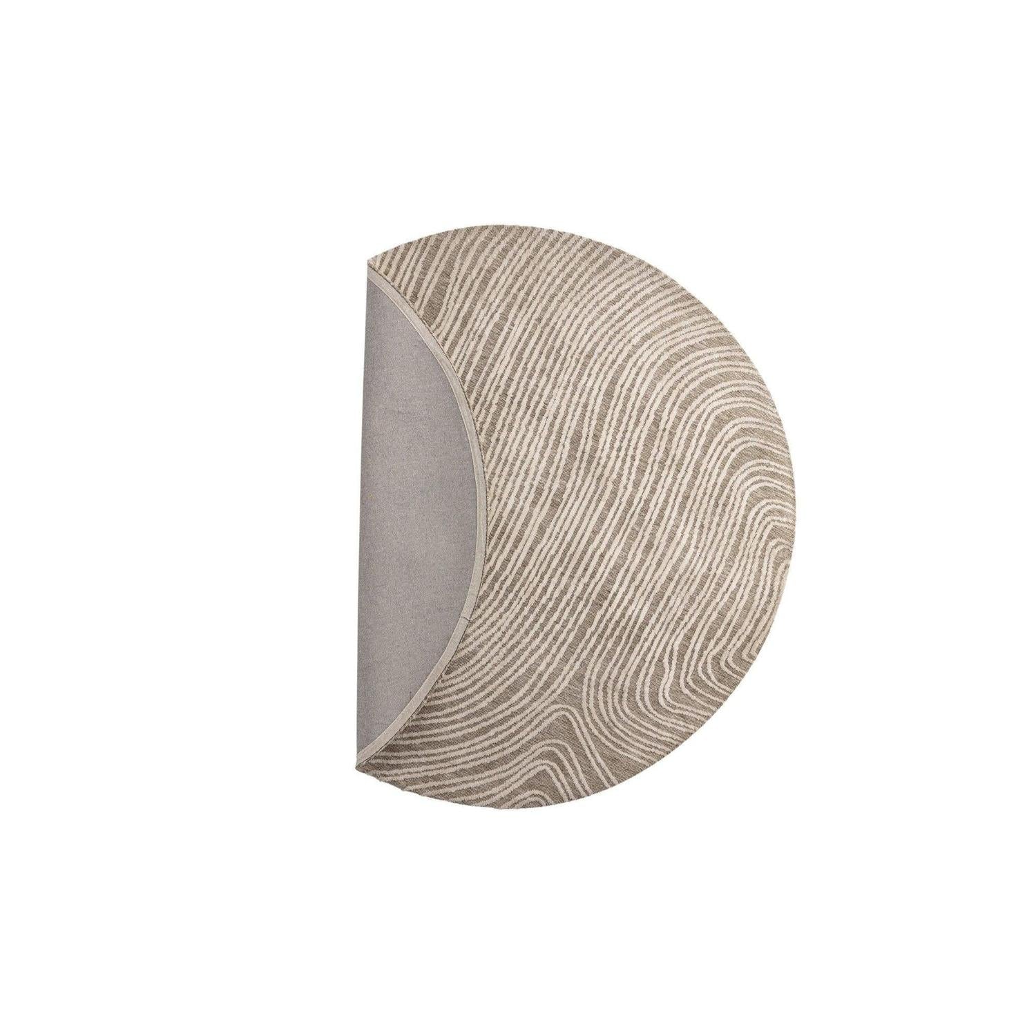 Runder Teppich Melle Ø200cm - Beige-Teppiche-Venture Home-le canapé