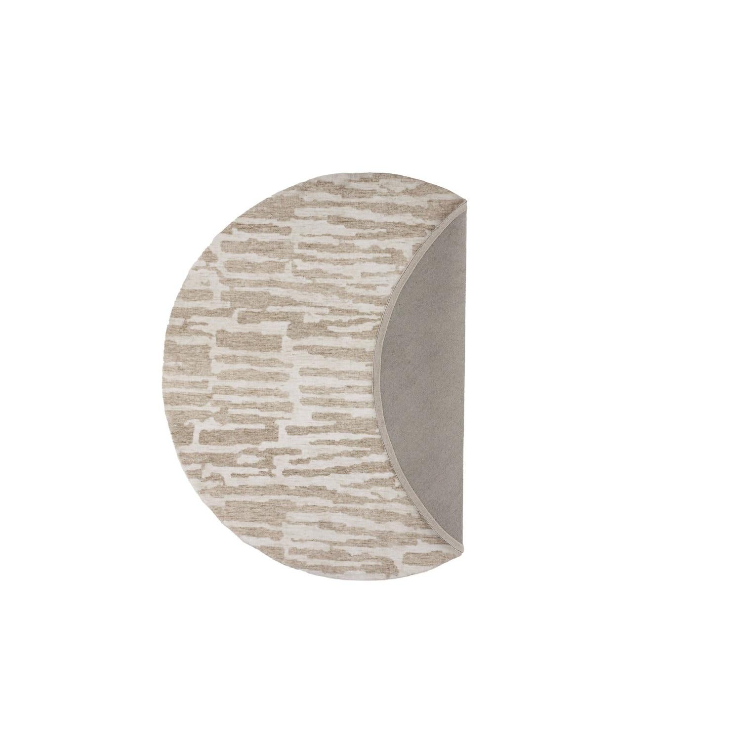 Runder Teppich Milos Ø200cm - Beige-Teppiche-Venture Home-le canapé