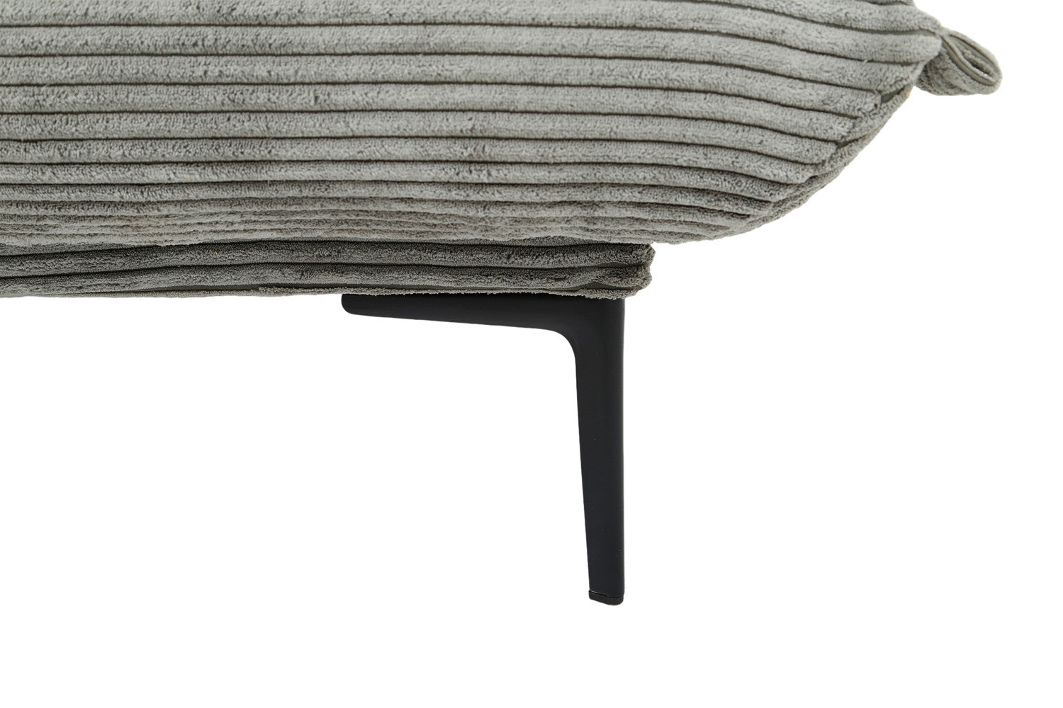 Schlafsofa Alisa aus Cord - Dunkelgrau-Schlafsofa-Rousseau-le canapé