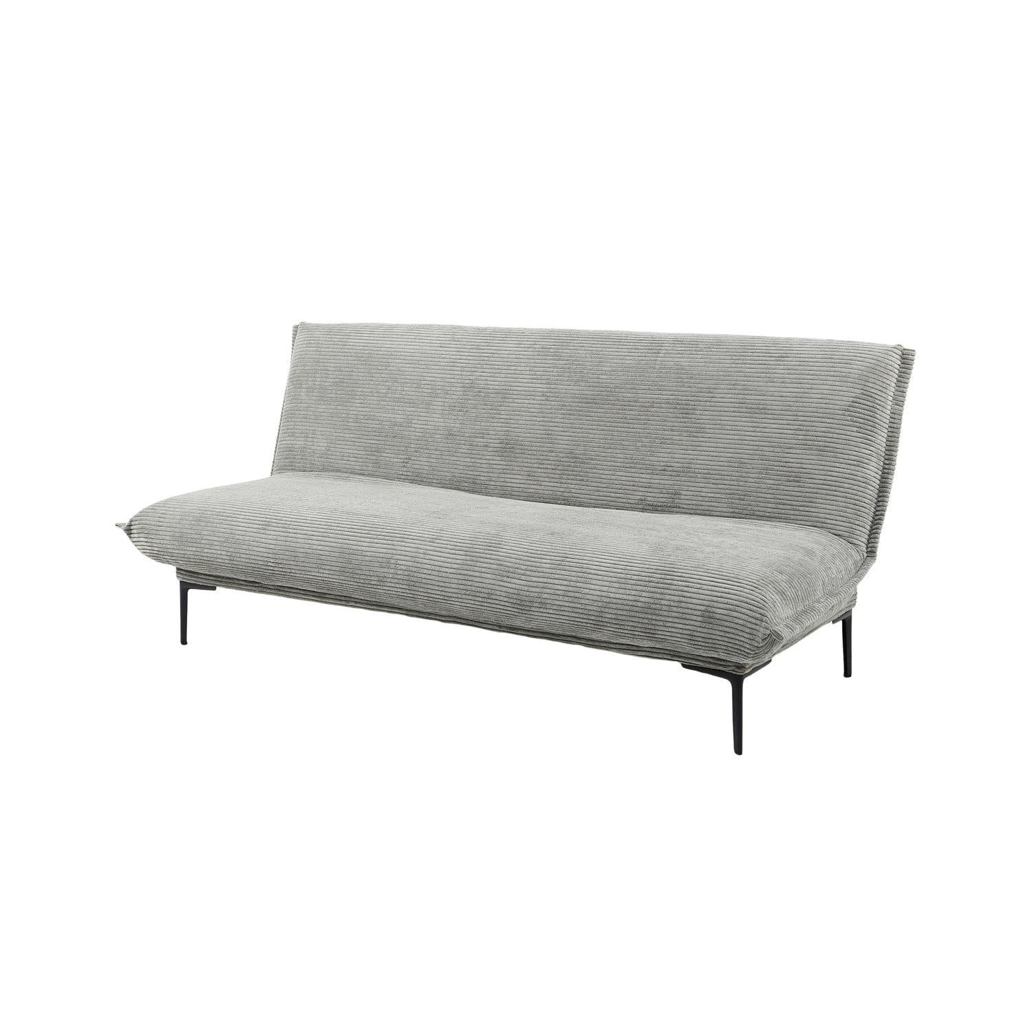 Schlafsofa Alisa aus Cord - Dunkelgrau-Schlafsofa-Rousseau-le canapé