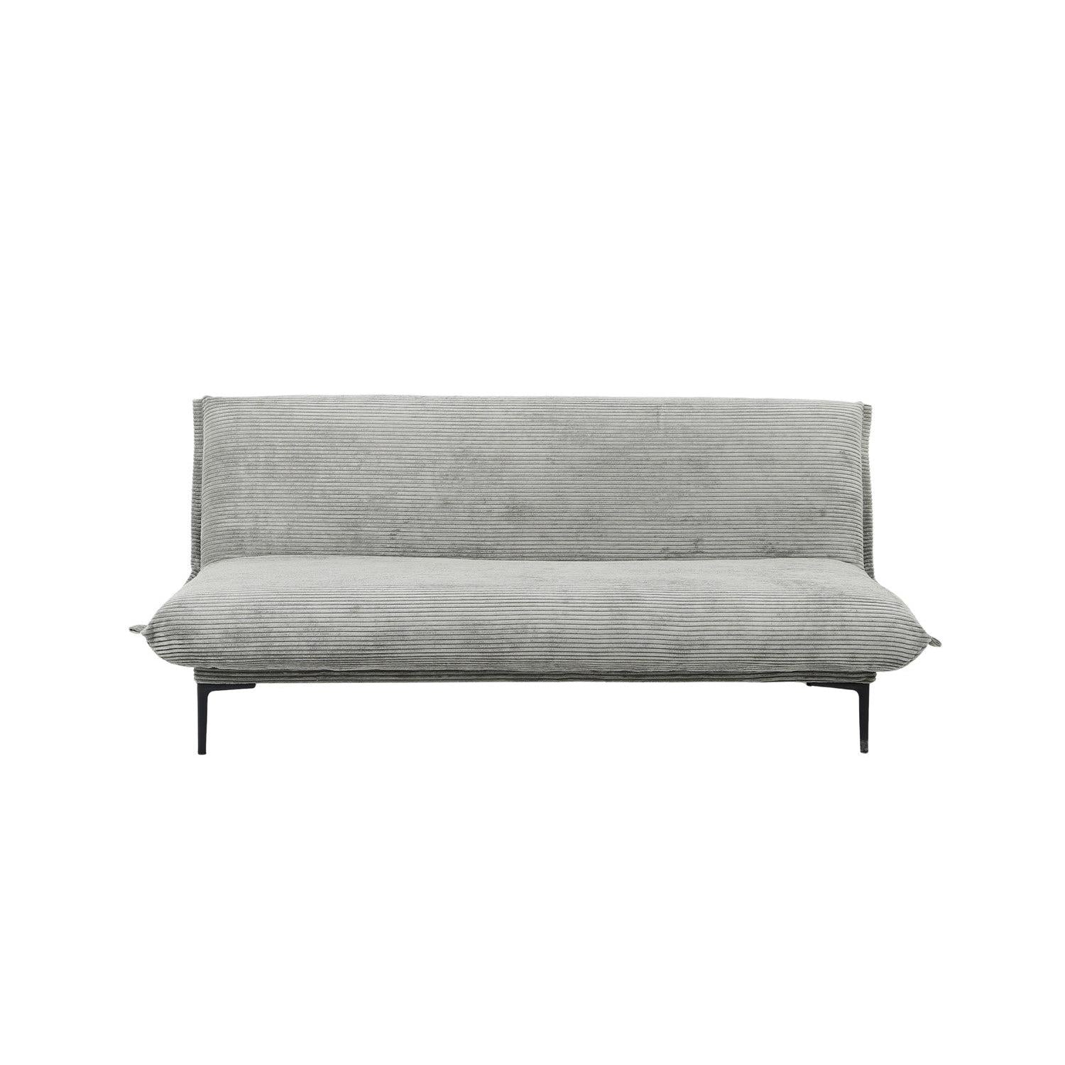 Schlafsofa Alisa aus Cord - Dunkelgrau-Schlafsofa-Rousseau-le canapé