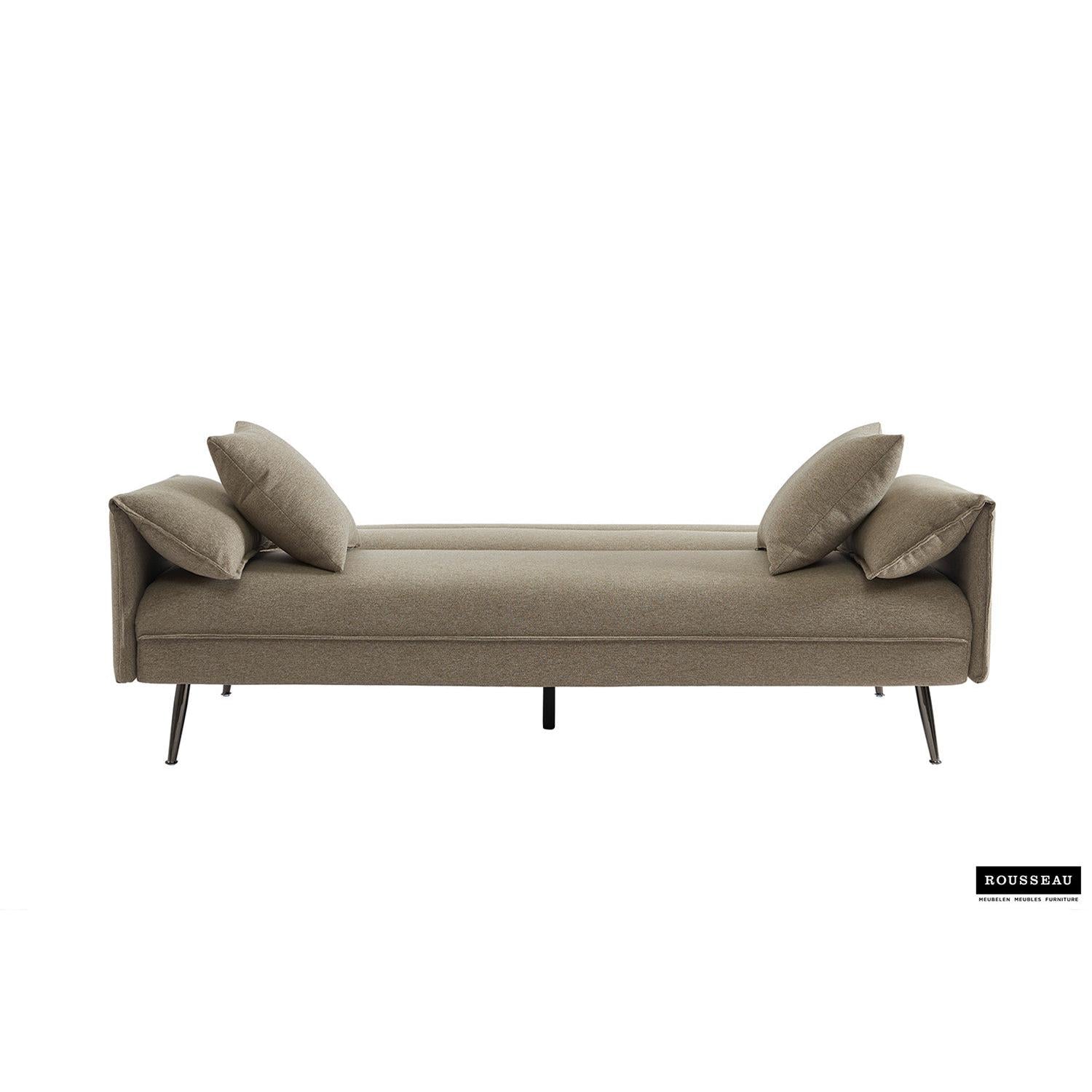 Schlafsofa Sivas - Beige-Schlafsofa-Rousseau-le canapé