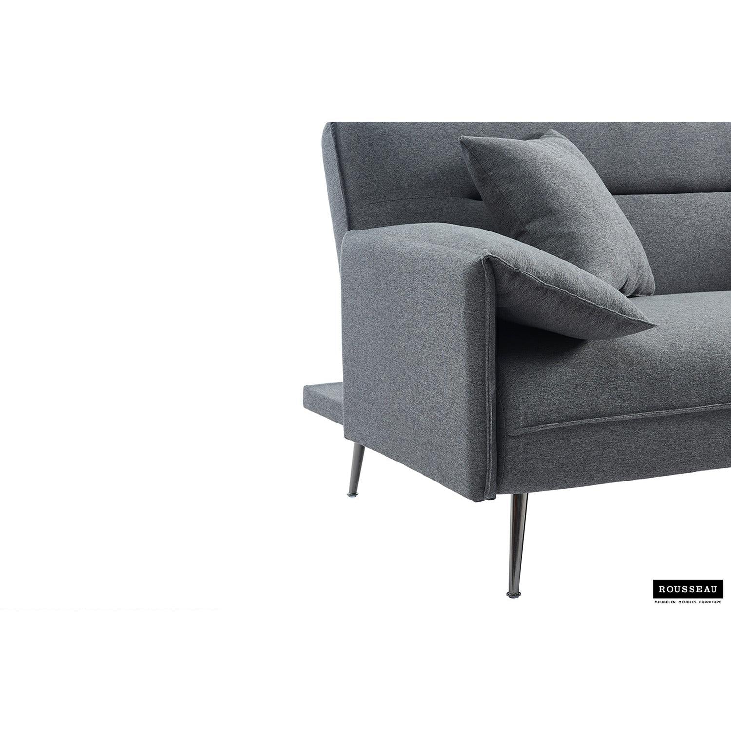 Schlafsofa Sivas - Grau-Schlafsofa-Rousseau-le canapé