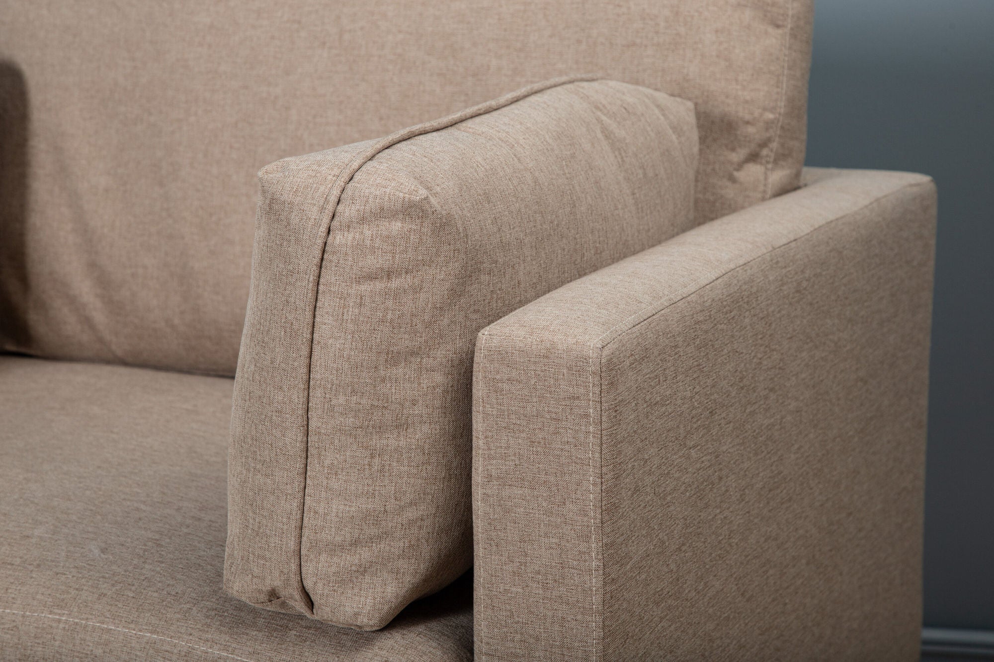 Sessel Boom aus Stoff - Braun-Sessel-Venture Home-le canapé