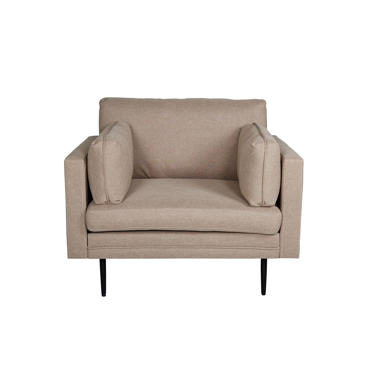 Sessel Boom aus Stoff - Braun-Sessel-Venture Home-le canapé