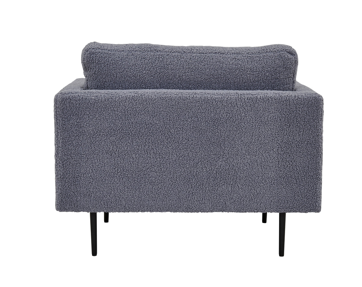 Sessel Boom mit Armlehnen - Dunkelgrau-Sessel-Venture Home-le canapé