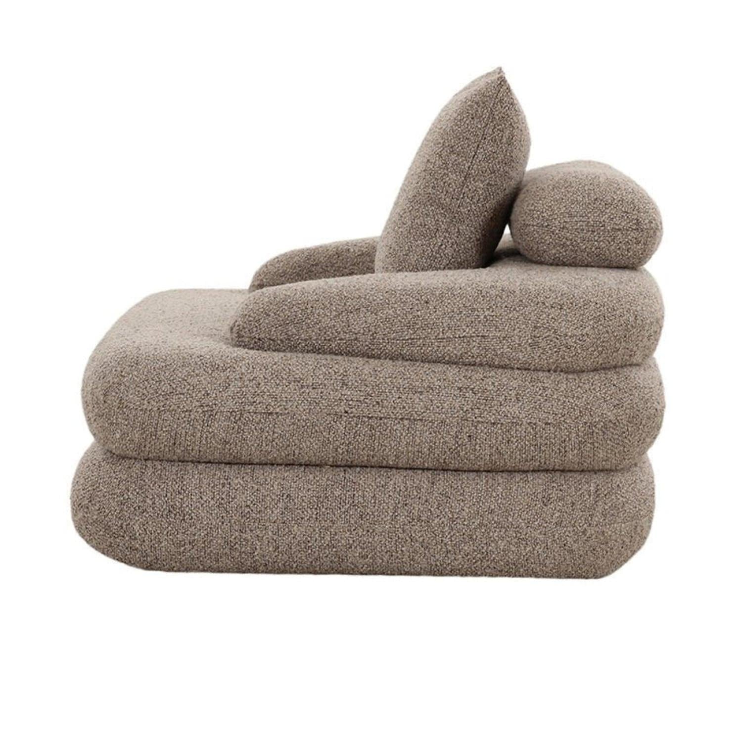 Sessel Cairo aus Teddy- Bouclé - Sand-Sessel-Pole to Pole-le canapé