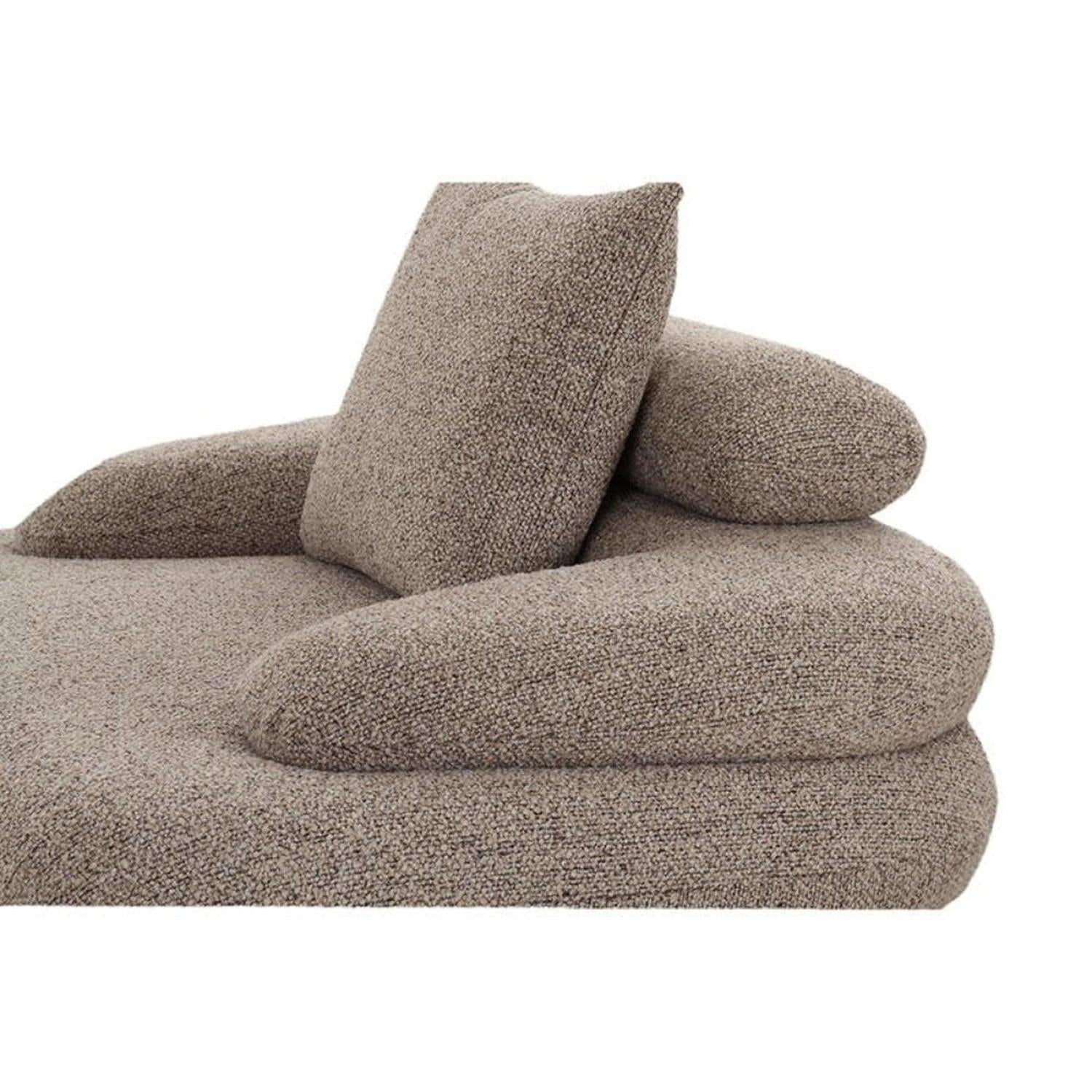 Sessel Cairo aus Teddy- Bouclé - Sand-Sessel-Pole to Pole-le canapé