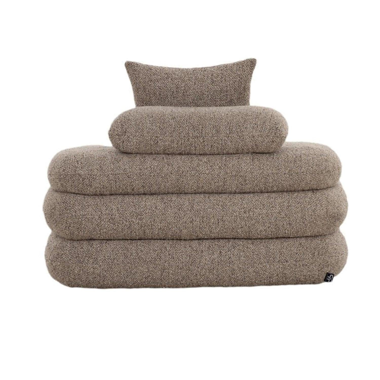 Sessel Cairo aus Teddy- Bouclé - Sand-Sessel-Pole to Pole-le canapé